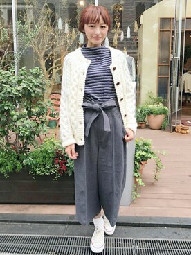 flowerさん（レディース・160cm）の秋コーディネート