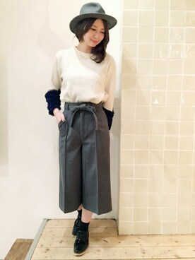 flowerさん（レディース・160cm）の秋コーディネート