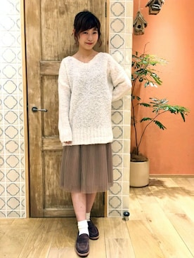 flowerさん（レディース・160cm）の秋コーディネート