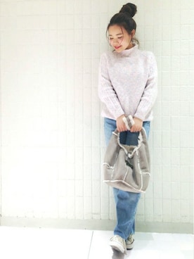 flowerさん（レディース・160cm）の冬コーディネート