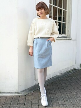 flowerさん（レディース・160cm）の冬コーディネート