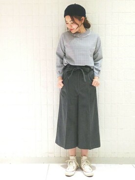 flowerさん（レディース・160cm）の冬コーディネート