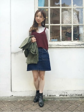 flowerさん（レディース・157cm）の秋コーディネート