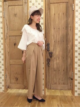 flowerさん（レディース・162cm）の秋コーディネート