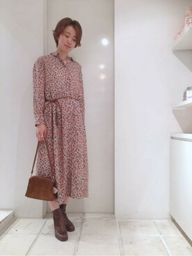flowerさん（レディース・162cm）の秋コーディネート