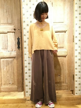 flowerさん（レディース・159cm）の秋コーディネート