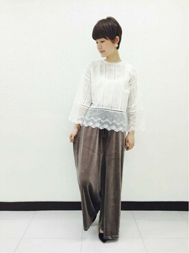 flowerさん（レディース・160cm）の秋コーディネート