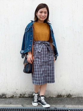 flowerさん（レディース・156cm）の秋コーディネート