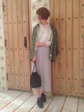 flowerさん（レディース・162cm）の秋コーディネート