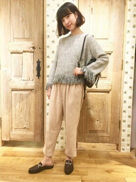 flowerさん（レディース・159cm）の秋コーディネート