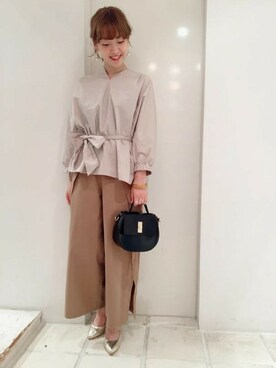 flowerさん（レディース・158cm）の秋コーディネート