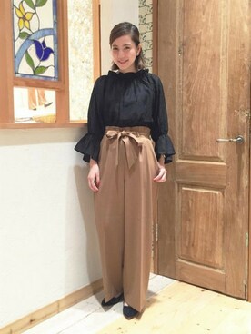 flowerさん（レディース・154cm）の秋コーディネート