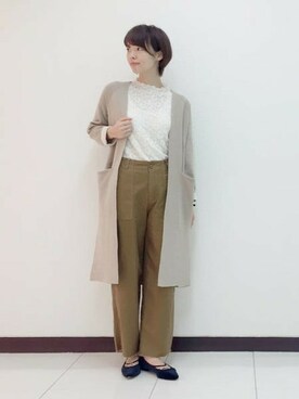 flowerさん（レディース・168cm）の秋コーディネート