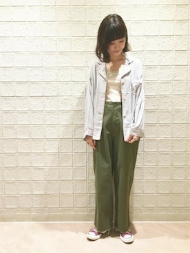 flowerさん（レディース・159cm）の秋コーディネート