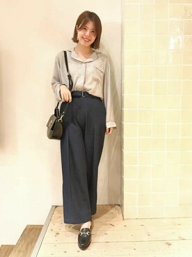 flowerさん（レディース・165cm）の秋コーディネート