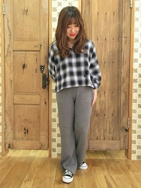 flowerさん（レディース・155cm）の秋コーディネート