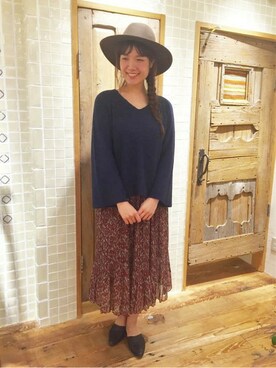 flowerさん（レディース・169cm）の秋コーディネート