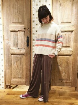 flowerさん（レディース・159cm）の秋コーディネート