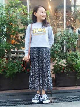 flowerさん（レディース・149cm）の秋コーディネート