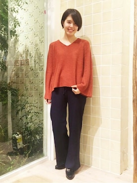 flowerさん（レディース・165cm）の秋コーディネート