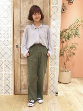 flowerさん（レディース・156cm）の秋コーディネート