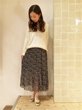 flowerさん（レディース・157cm）の秋コーディネート