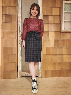 flowerさん（レディース・165cm）の秋コーディネート