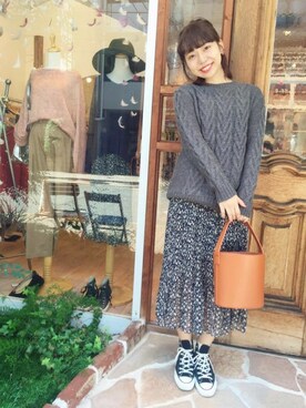 flowerさん（レディース・165cm）の秋コーディネート