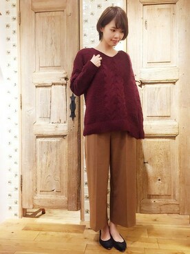 flowerさん（レディース・168cm）の秋コーディネート