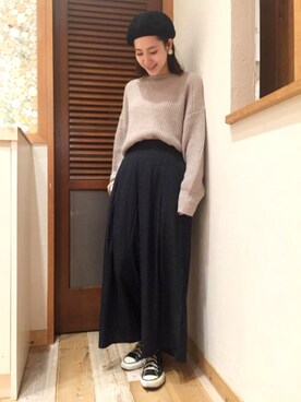 flowerさん（レディース・155cm）の秋コーディネート