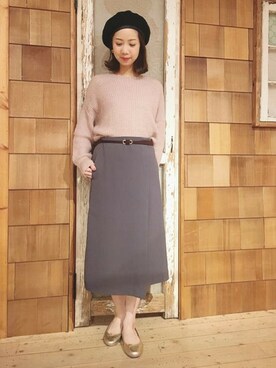 flowerさん（レディース・156cm）の秋コーディネート