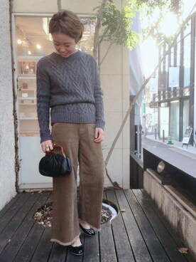 flowerさん（レディース・162cm）の秋コーディネート