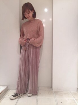 flowerさん（レディース・159cm）の秋コーディネート