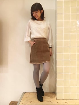 flowerさん（レディース・165cm）の秋コーディネート