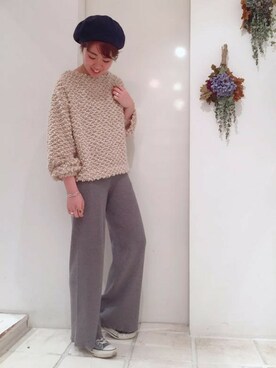 flowerさん（レディース・162cm）の冬コーディネート