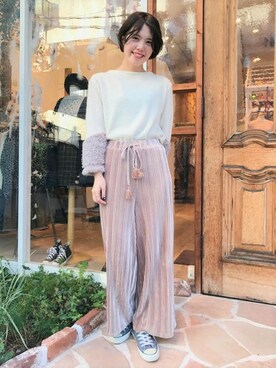 flowerさん（レディース・165cm）の冬コーディネート