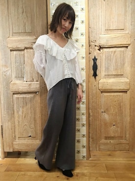 flowerさん（レディース・150cm）の冬コーディネート