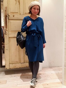 flowerさん（レディース・151cm）の冬コーディネート