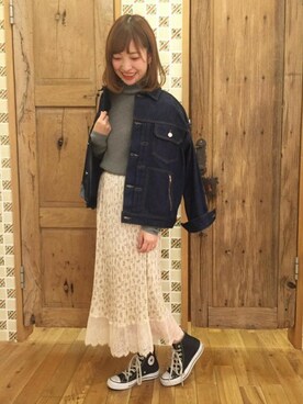 flowerさん（レディース・150cm）の冬コーディネート