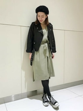 flowerさん（レディース・153cm）の冬コーディネート