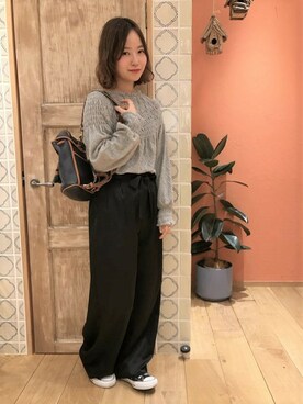 flowerさん（レディース・158cm）の冬コーディネート