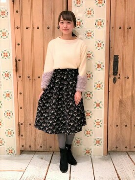 flowerさん（レディース・153cm）の冬コーディネート