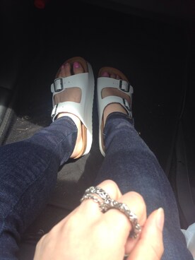 「jeffreycampbell」｜_risanzel_さん（レディース・163cm）の夏コーディネート