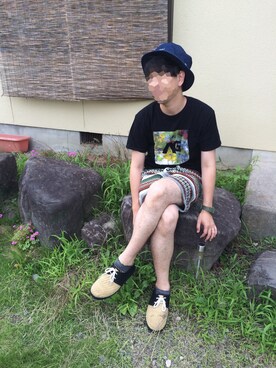 「ANALOG.（アナログ）のアイテム」を使った、zawa_chinさん（メンズ・169cm）の夏コーディネート