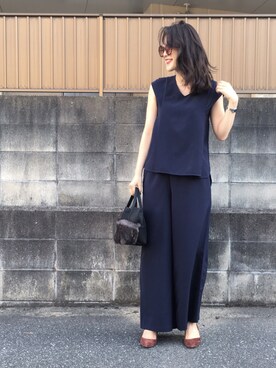 「Bou Jeloud（ブージュルード）のアイテム」を使った、Shizuka*さん（レディース・164cm）の夏コーディネート