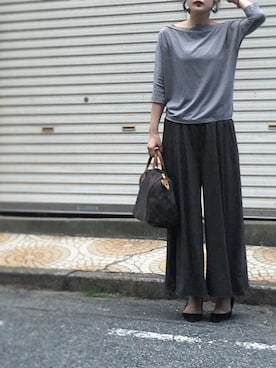 「Bou Jeloud（ブージュルード）のアイテム」を使った、Shizuka*さん（レディース・164cm）の夏コーディネート