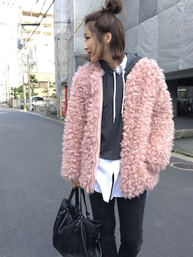 「Bou Jeloud（ブージュルード）のアイテム」を使った、Shizuka*さん（レディース・164cm）の秋コーディネート