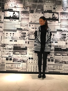 「アイテム（シャツワンピース）」を使った、miduki48さん（レディース・164cm・20代）の秋コーディネート