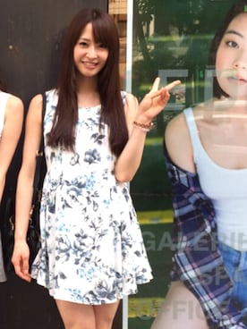 梅本静香さん(レディース・165cm)の春コーディネート