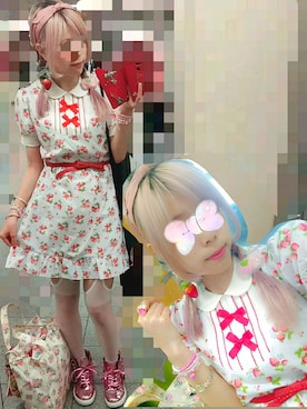 「Nile PERCH（ナイルパーチ）のアイテム（ワンピース/ドレス）」を使った、a.さん（レディース・159cm）の春コーディネート